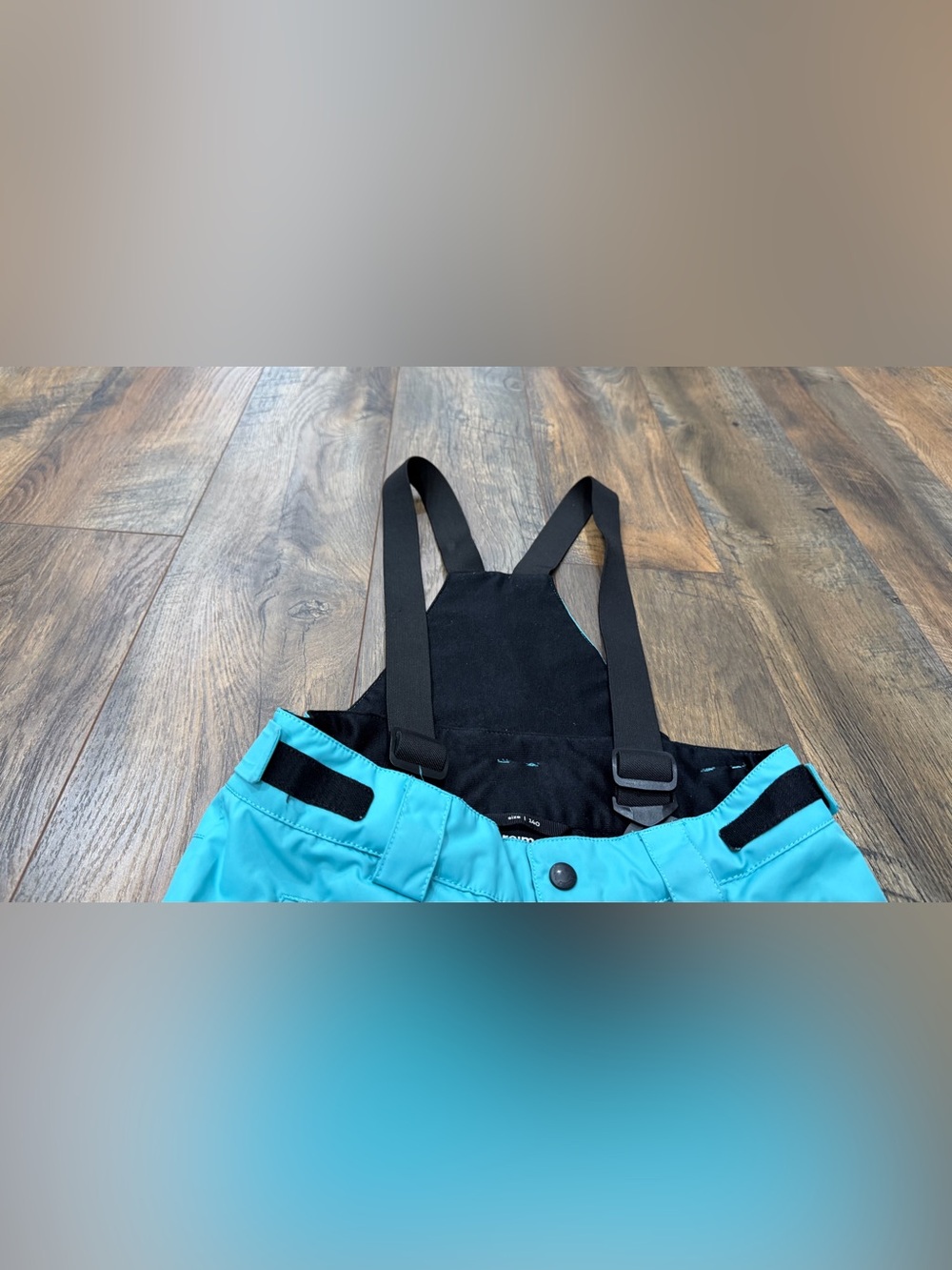 Reima Terrie Ski Snowboard Pants Girl’s Size 10 / 140, Turquoise Reimatec Winter - Picture 3 of 10